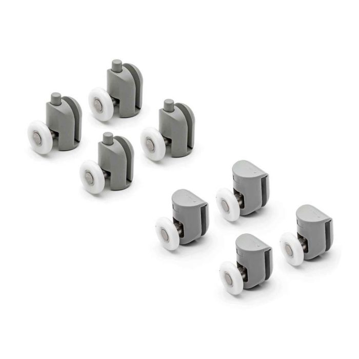 Set 8 replacement Obi 2 shower door runner wheels main product photo
