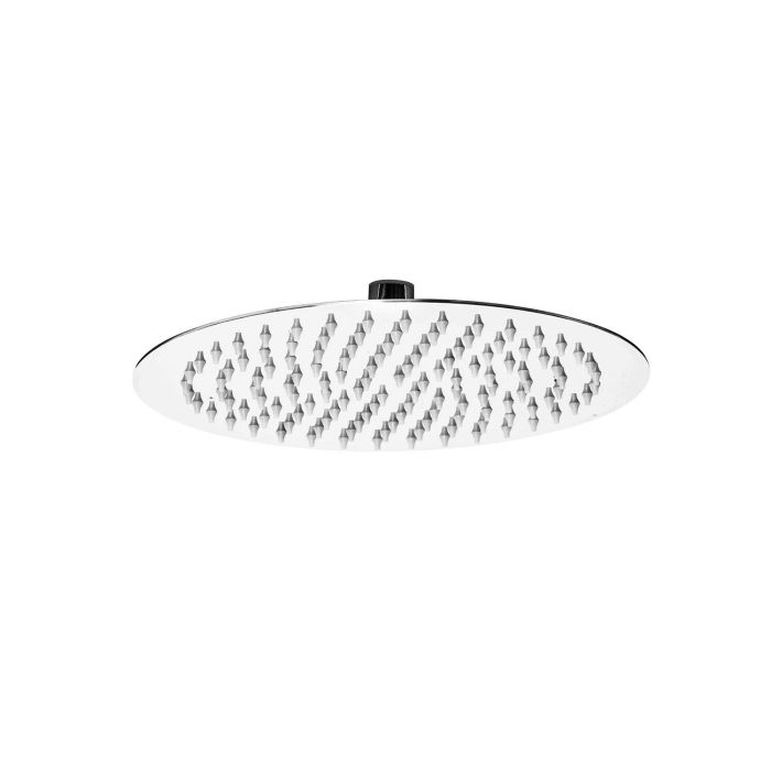 Soffione Doccia Tondo in acciaio inox Diametro 25 cm effetto pioggia con ugelli anticalcare ultrasottile main product photo
