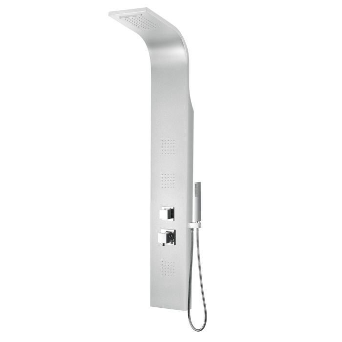 Colonna idromassaggio in alluminio 140x20 cm mod. Niagara main product photo
