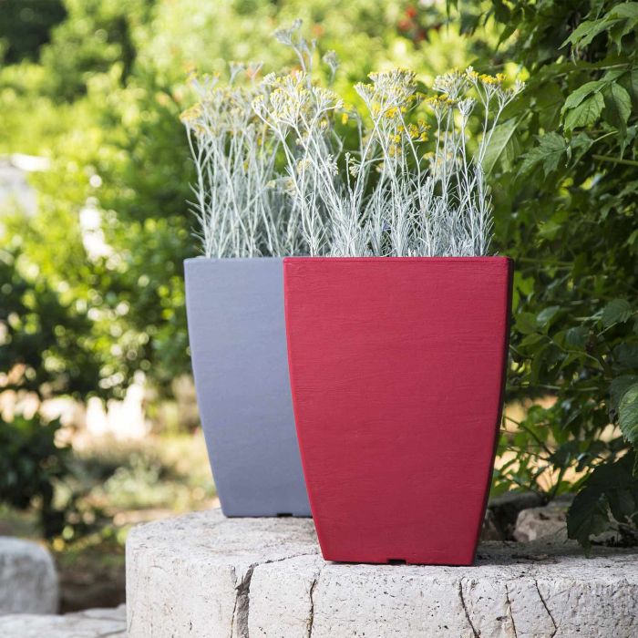 Vaso in Resina mod. Aloe Quadrato main product photo