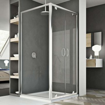 Shower enclosure mod. Sintesi Duo 2 Doors