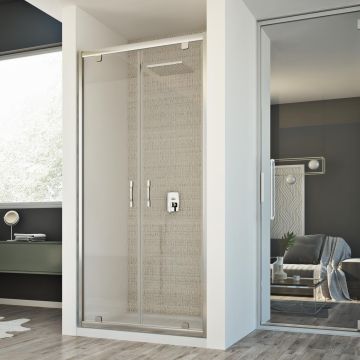 Shower Enclosure door mod. Cristal 2 Doors