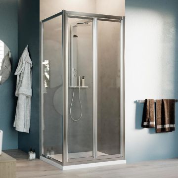 Porta Doccia Trasparente Apertura a Sinistra con Easy-Clean mod. Prime