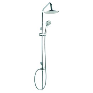 Merkur Led - Saliscendi Acciaio Inox E Abs Con Led 48,5 x 101 x 20 CM