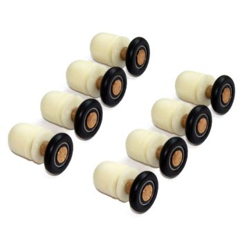 Set 8 replacement Roger shower door runner wheels 