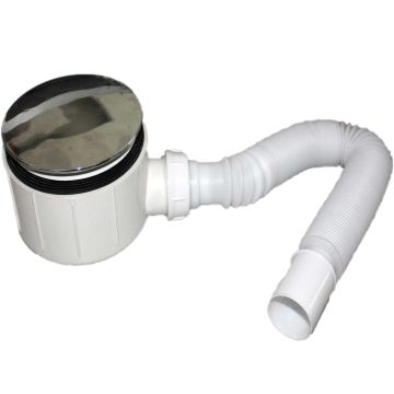 Shower Trap Waste Flexible Pipe 90mm 