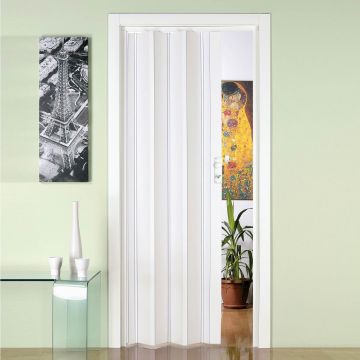 Porta a Soffietto da Interno in PVC mod. Luciana